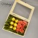 Arreglo floral de rosas box of joy Melany Flower Shop